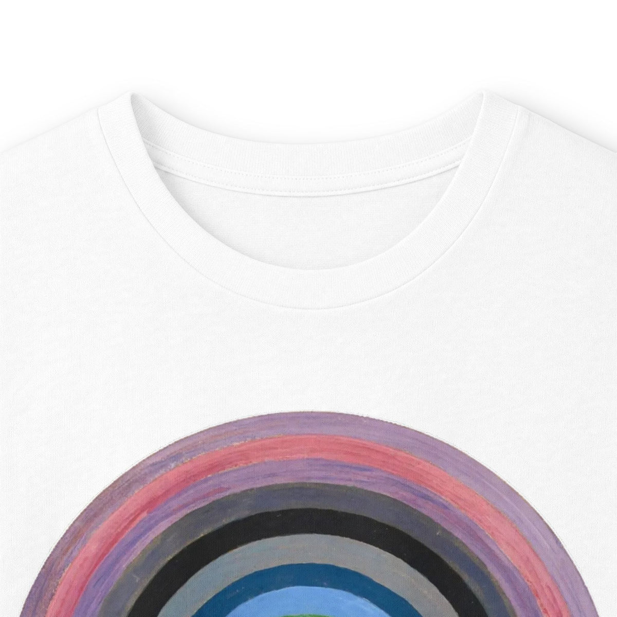 plate 343 long sleeve tee - White