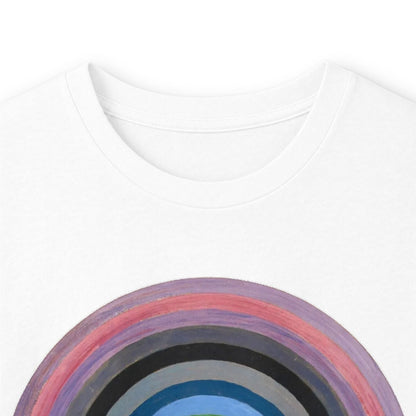 plate 343 long sleeve tee - White