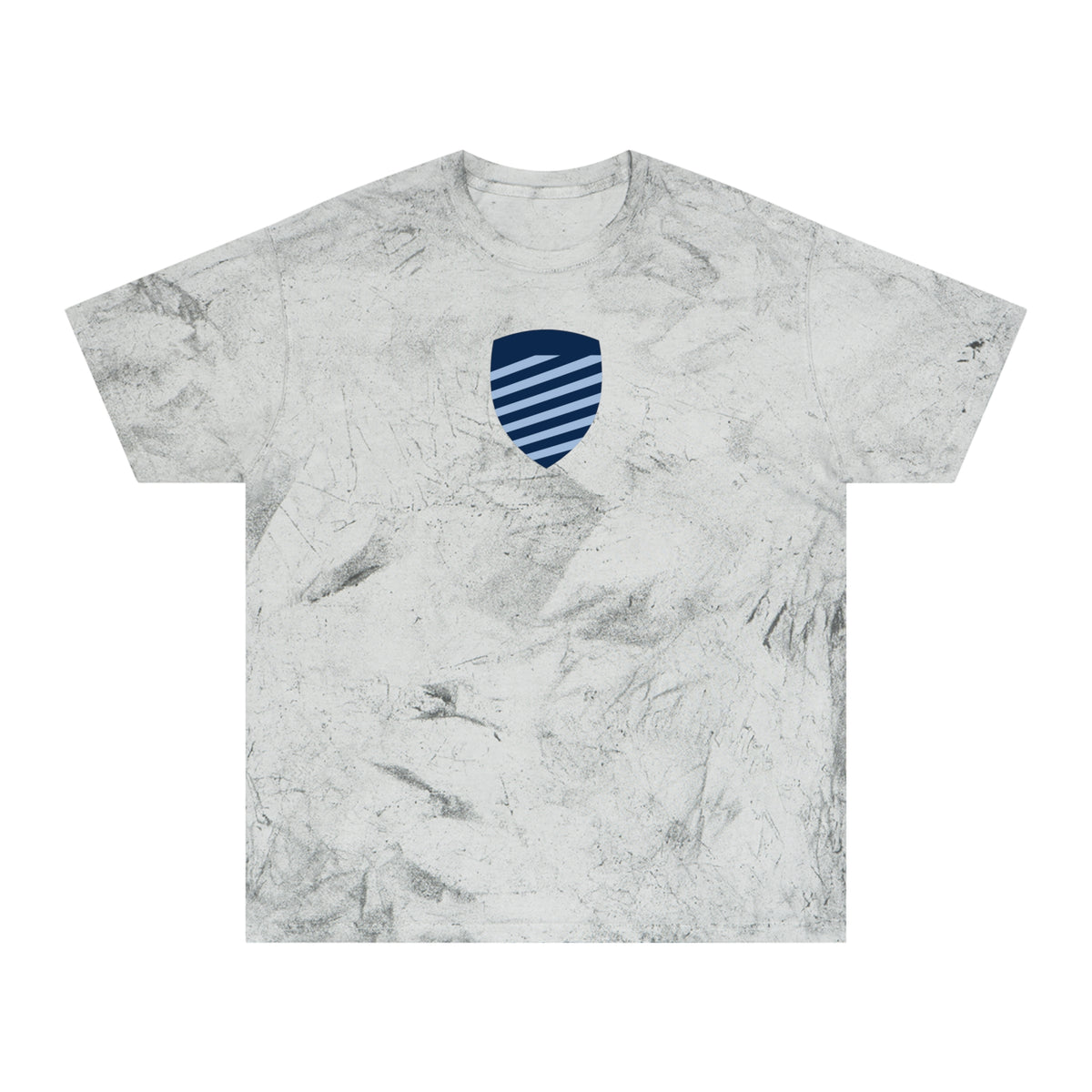 Kansas City Soccer Tie-Dye Tee — Smoke, Navy & Slate Grey