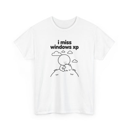 i miss windows xp tee - White
