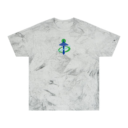 Seattle Soccer Tie-Dye Tee — Smoke, Kiwi Green, Royal & Grey