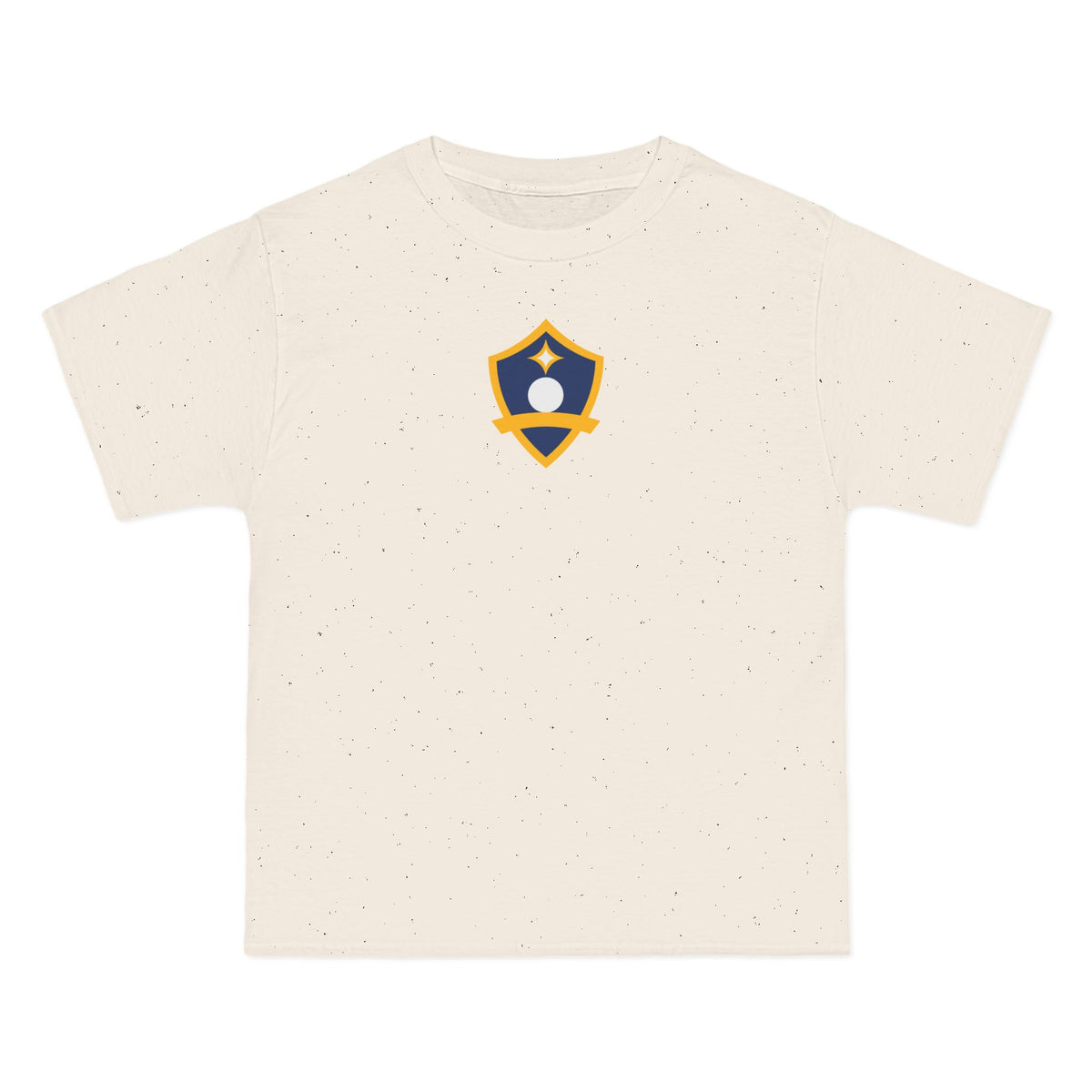Los Angeles Soccer Heavyweight Tee — Natural, Navy, Gold & White