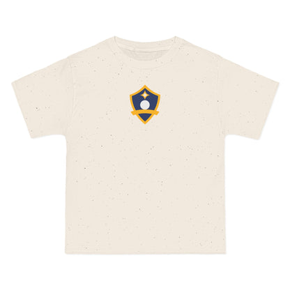 Los Angeles Soccer Heavyweight Tee — Natural, Navy, Gold & White