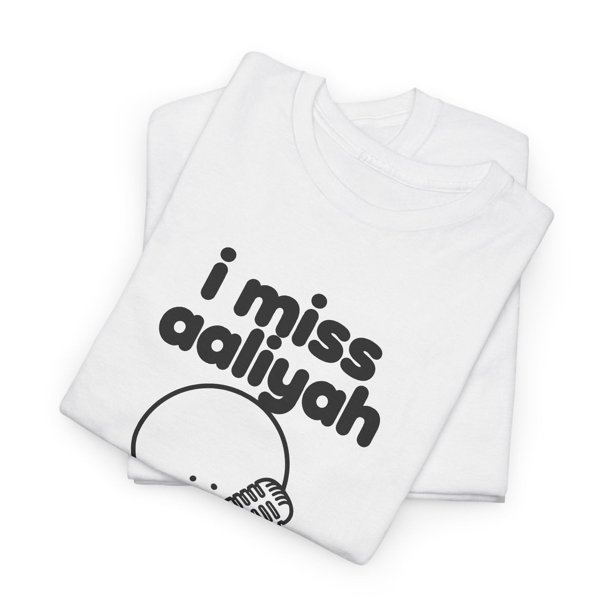 i miss aaliyah tee - White by lonelyboi