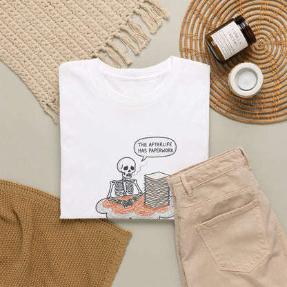 Afterlife Paperwork tee
