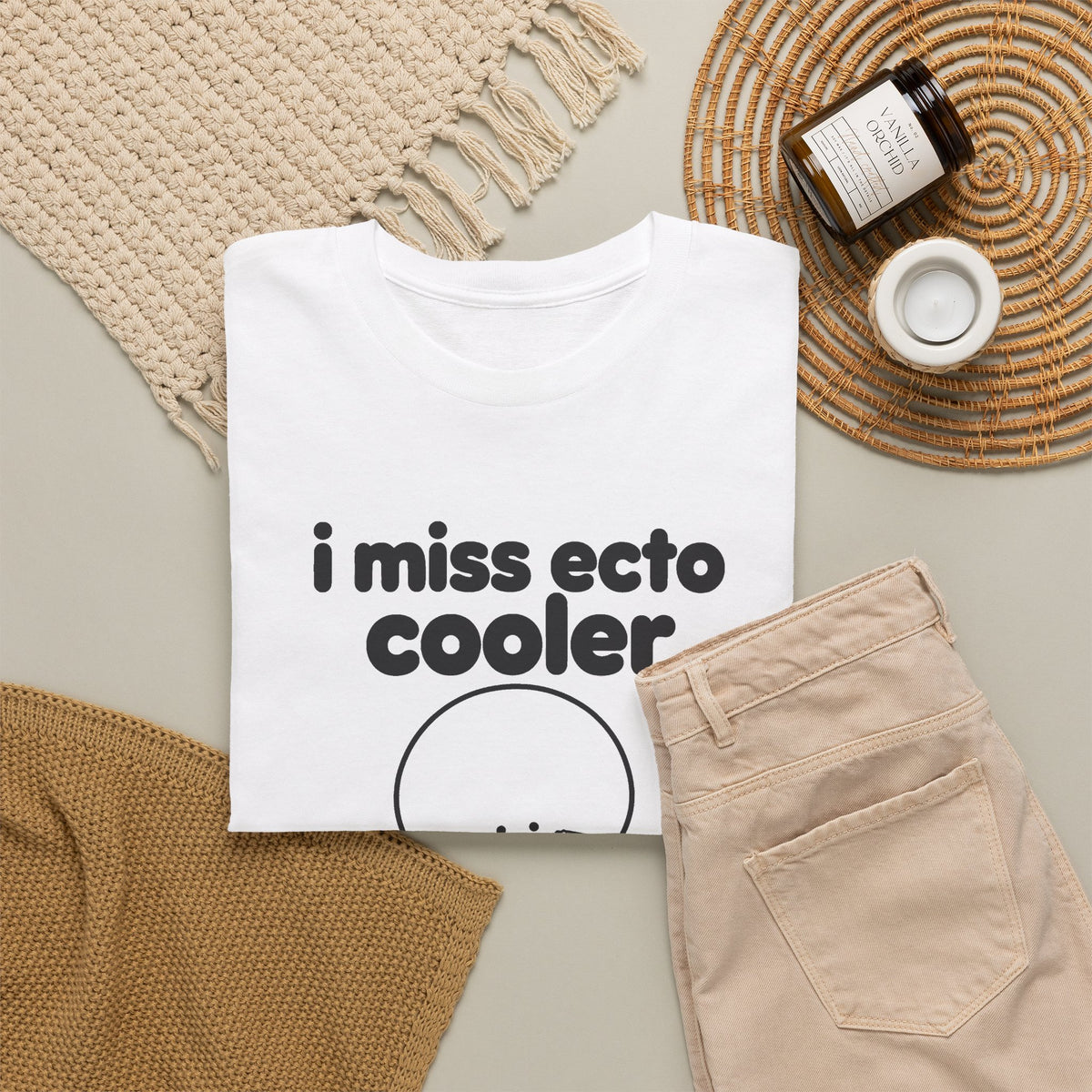 i miss ecto cooler tee - White
