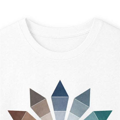 plate 084 long sleeve tee - White