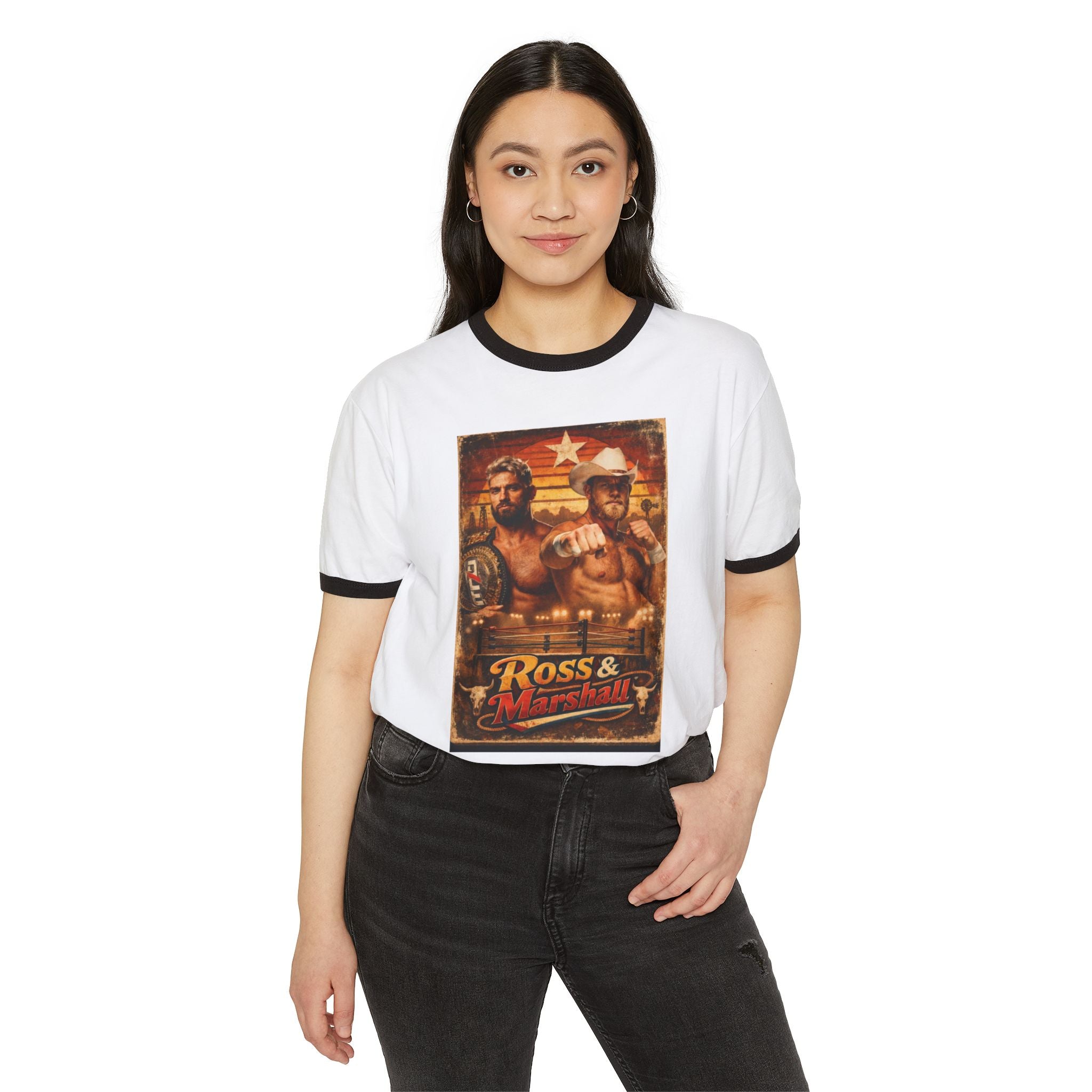 Unisex Cotton Ringer T-Shirt