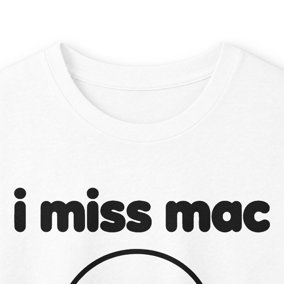 i miss mac long sleeve tee - White