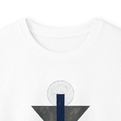 plate 345 long sleeve tee - White