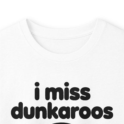 i miss dunkaroos long sleeve tee - White