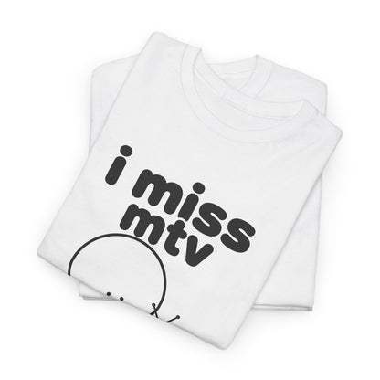 i miss mtv tee - White