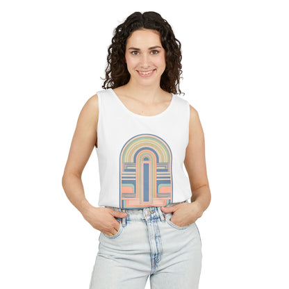 plate 074 tank - White