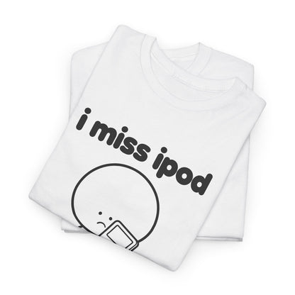 i miss ipod tee - White