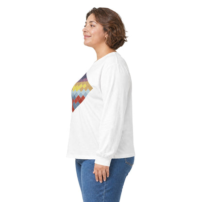 plate 314 long sleeve tee - White