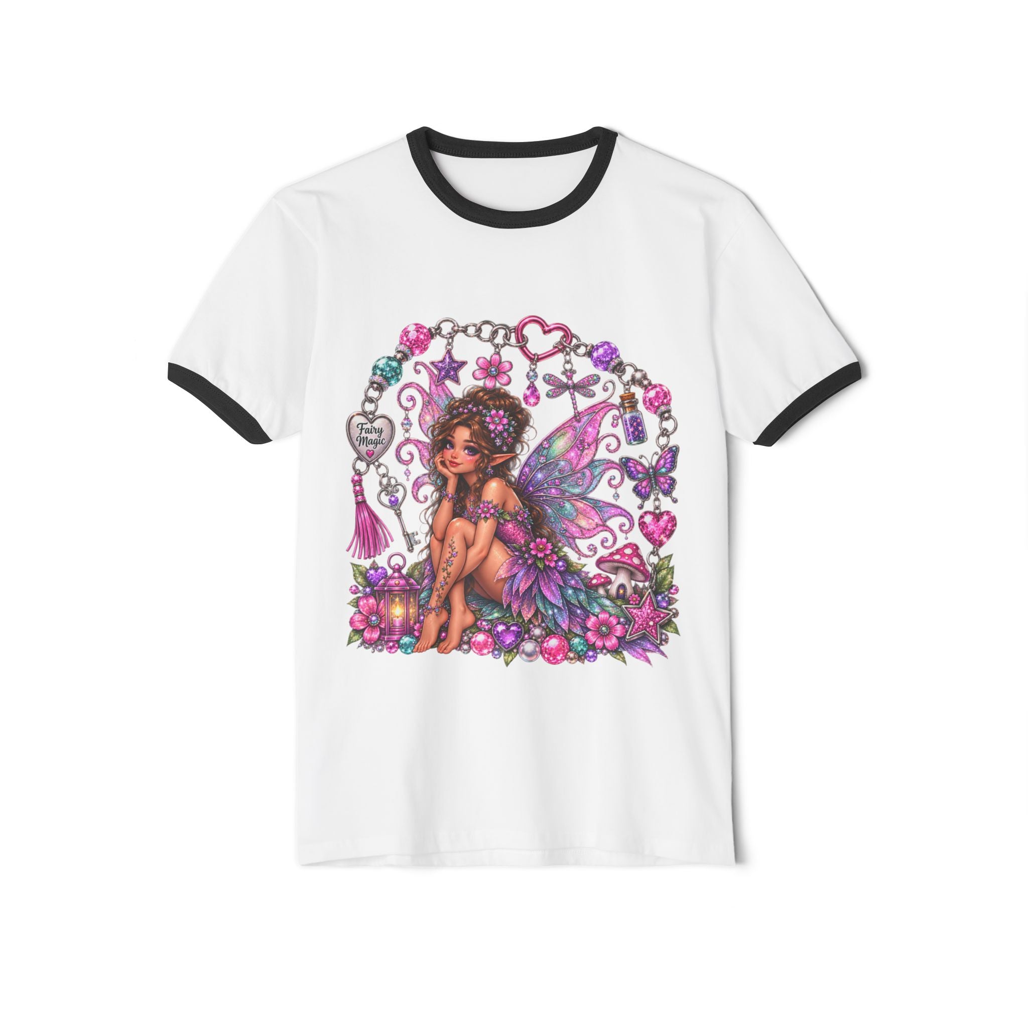 Unisex Cotton Ringer T-Shirt