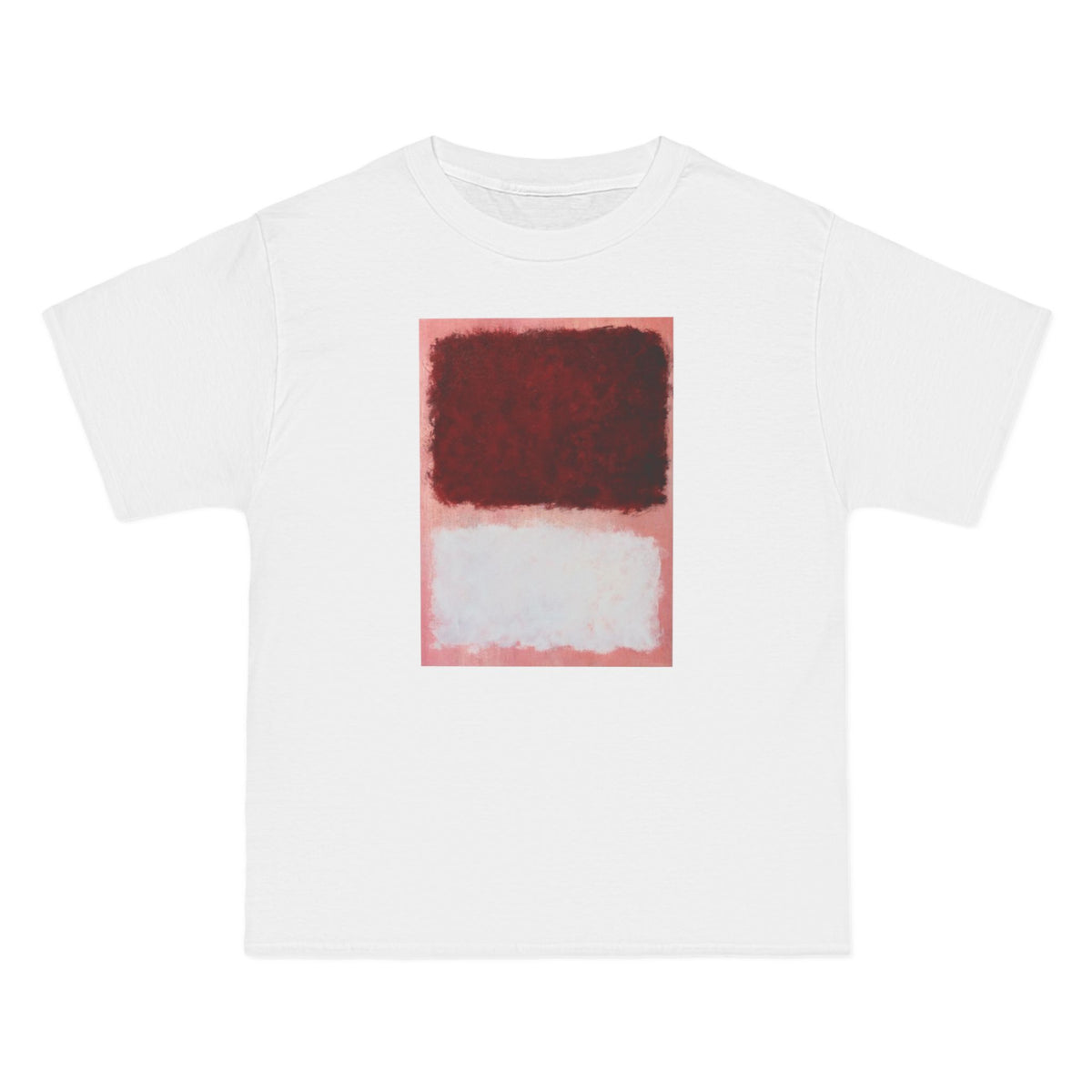 plate 356 beefy tee - White by onlycolor