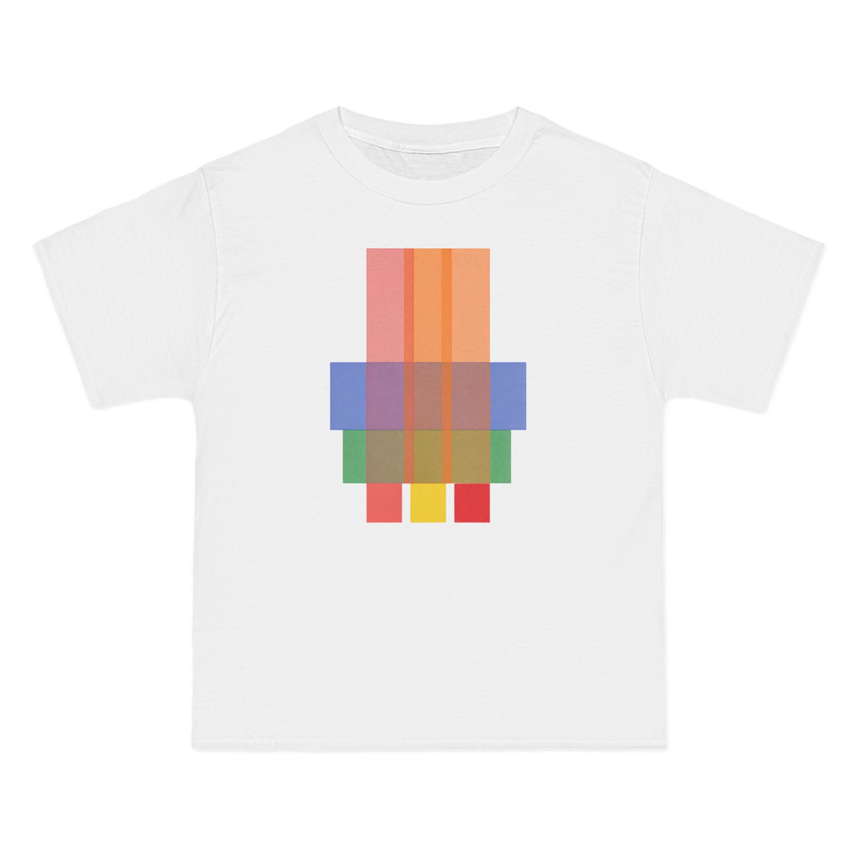 plate 351 beefy tee - White