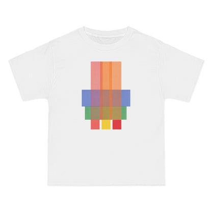 plate 351 beefy tee - White
