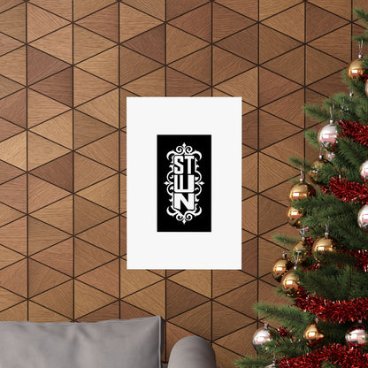 Matte Vertical Posters