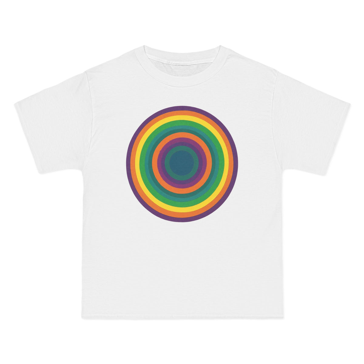plate 228 beefy tee - White by onlycolor