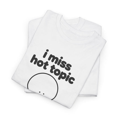 i miss hot topic tee - White