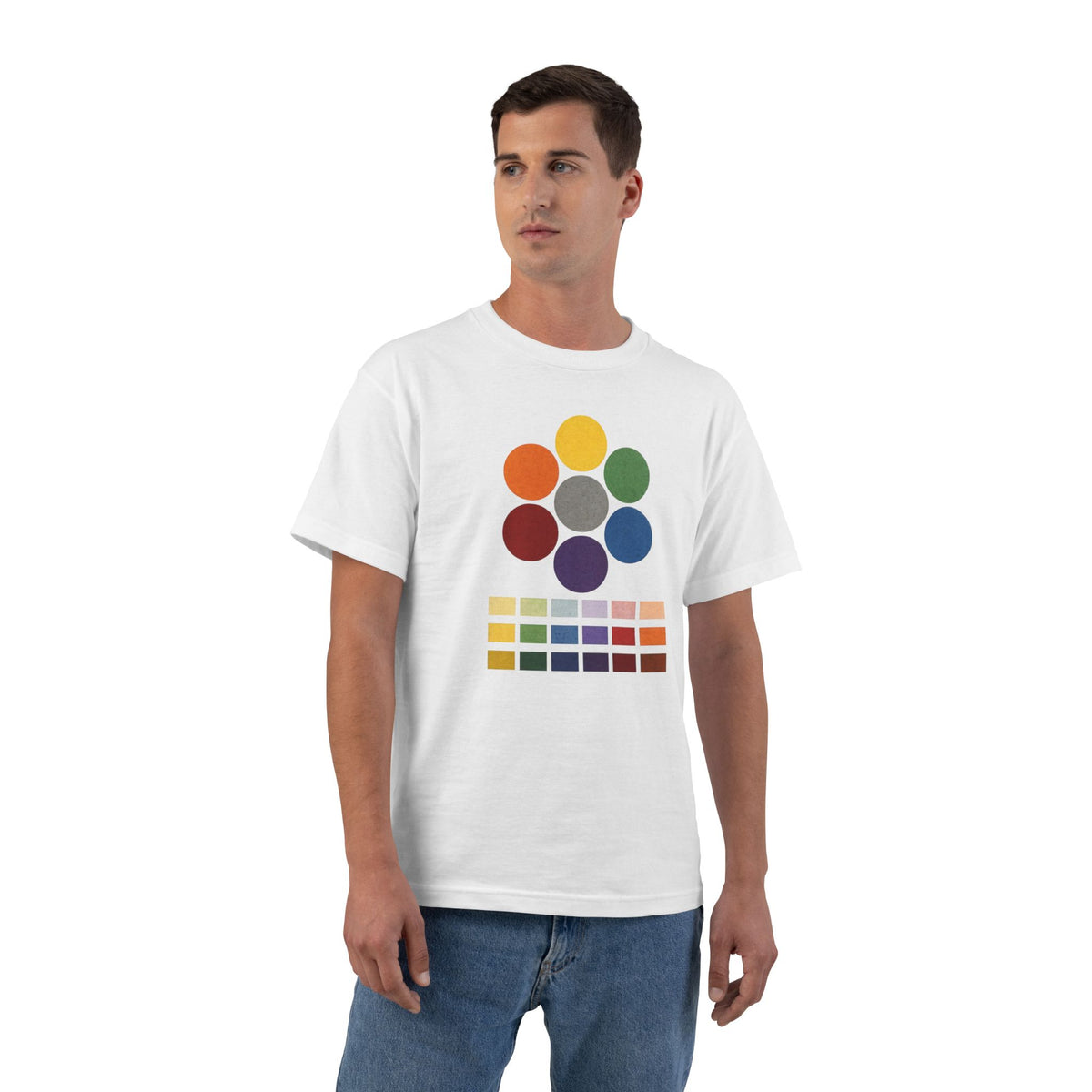 plate 118 beefy tee - White