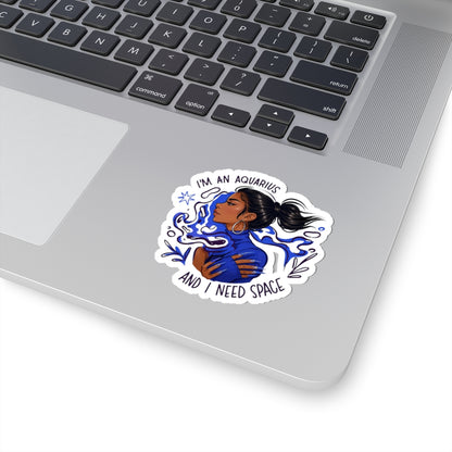 Just Da Vibe Kiss-Cut Stickers — creator merch on MRCH