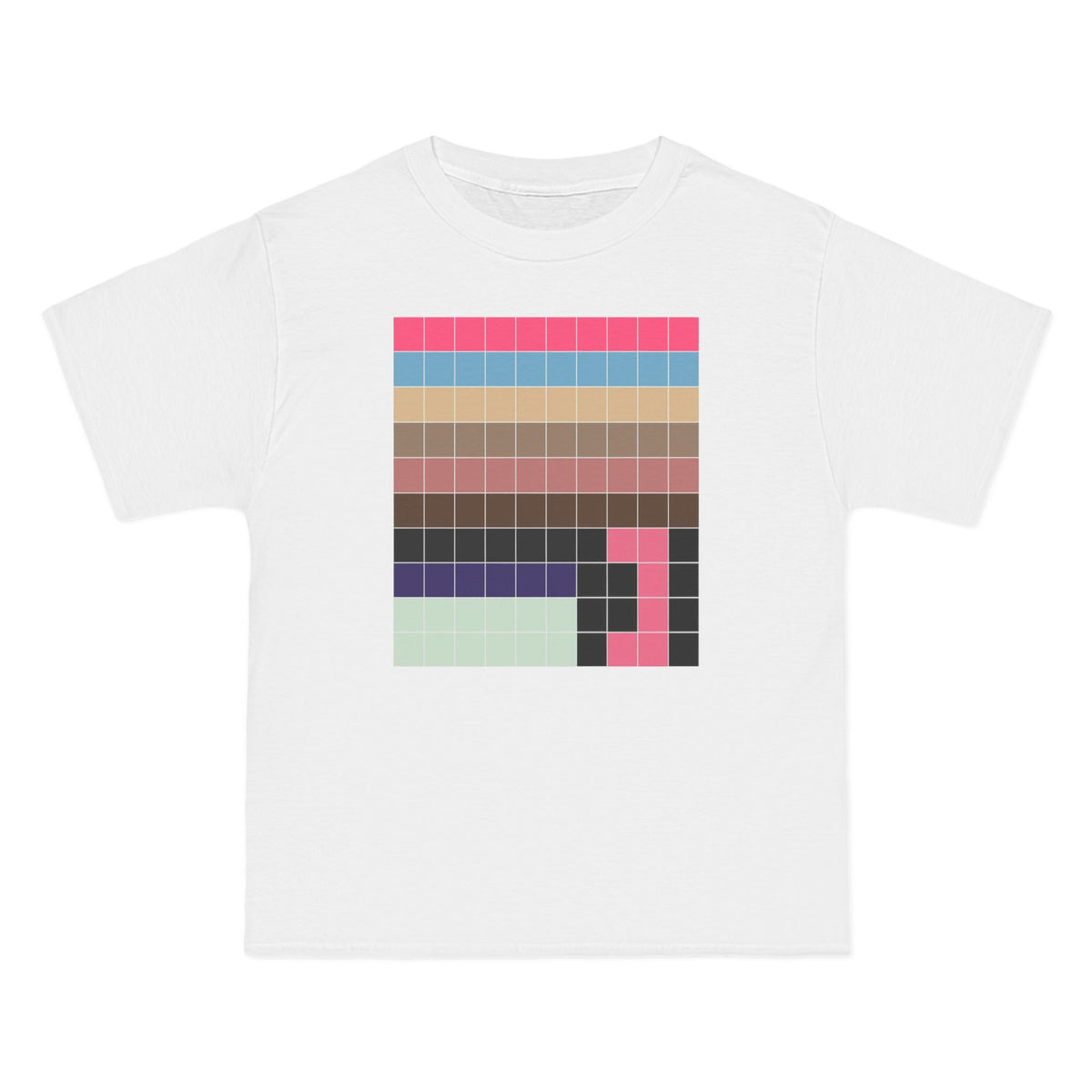 plate 324 beefy tee - White