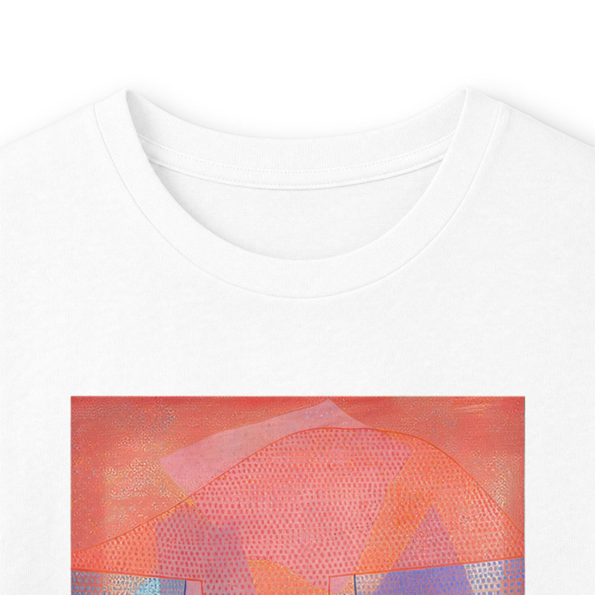 plate 067 long sleeve tee - White
