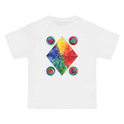 plate 215 beefy tee - White