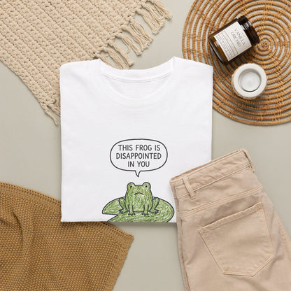Disappointed Frog tee