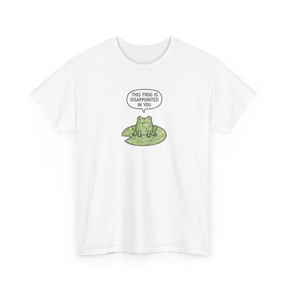 Disappointed Frog tee