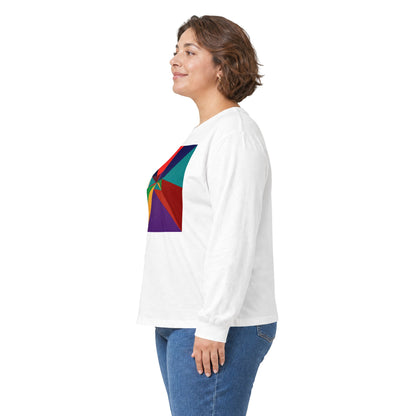 plate 462 long sleeve tee - White