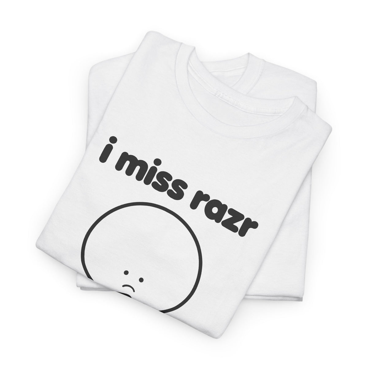 i miss razr tee - White by lonelyboi