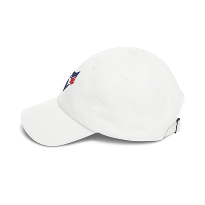 Toronto Baseball Dad Cap — Embroidered, Navy & Red
