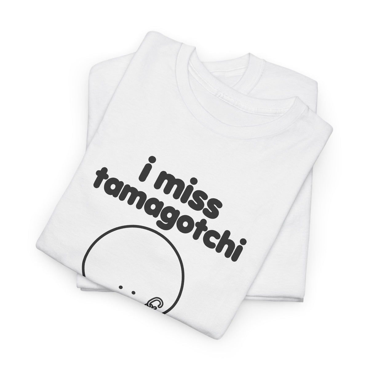 i miss tamagotchi tee - White