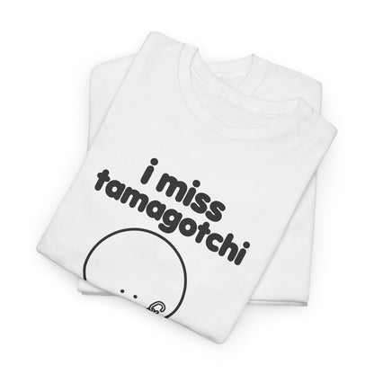 i miss tamagotchi tee - White