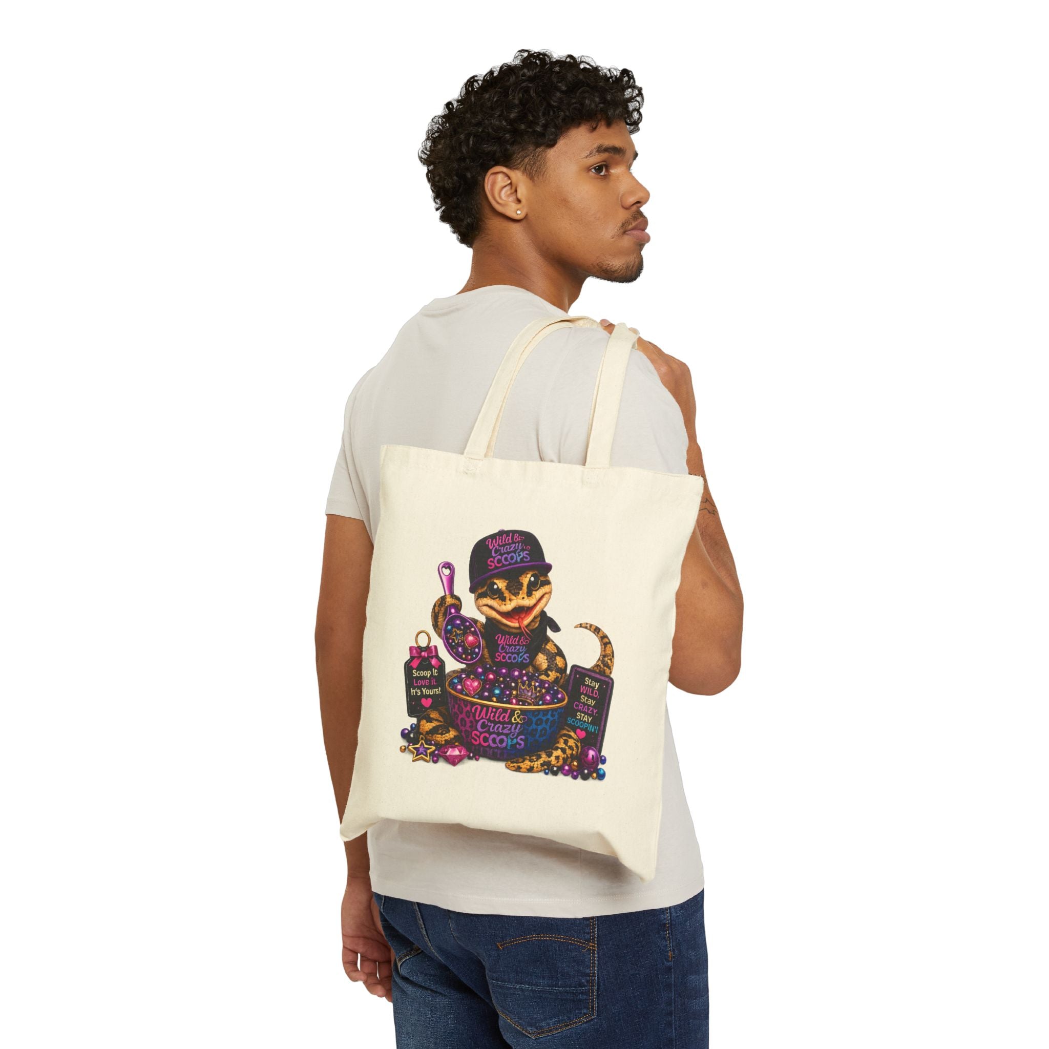 Cotton Canvas Tote Bag