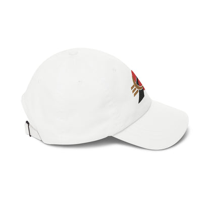 San Francisco Football Dad Cap — Embroidered, Red, Old Gold & Black