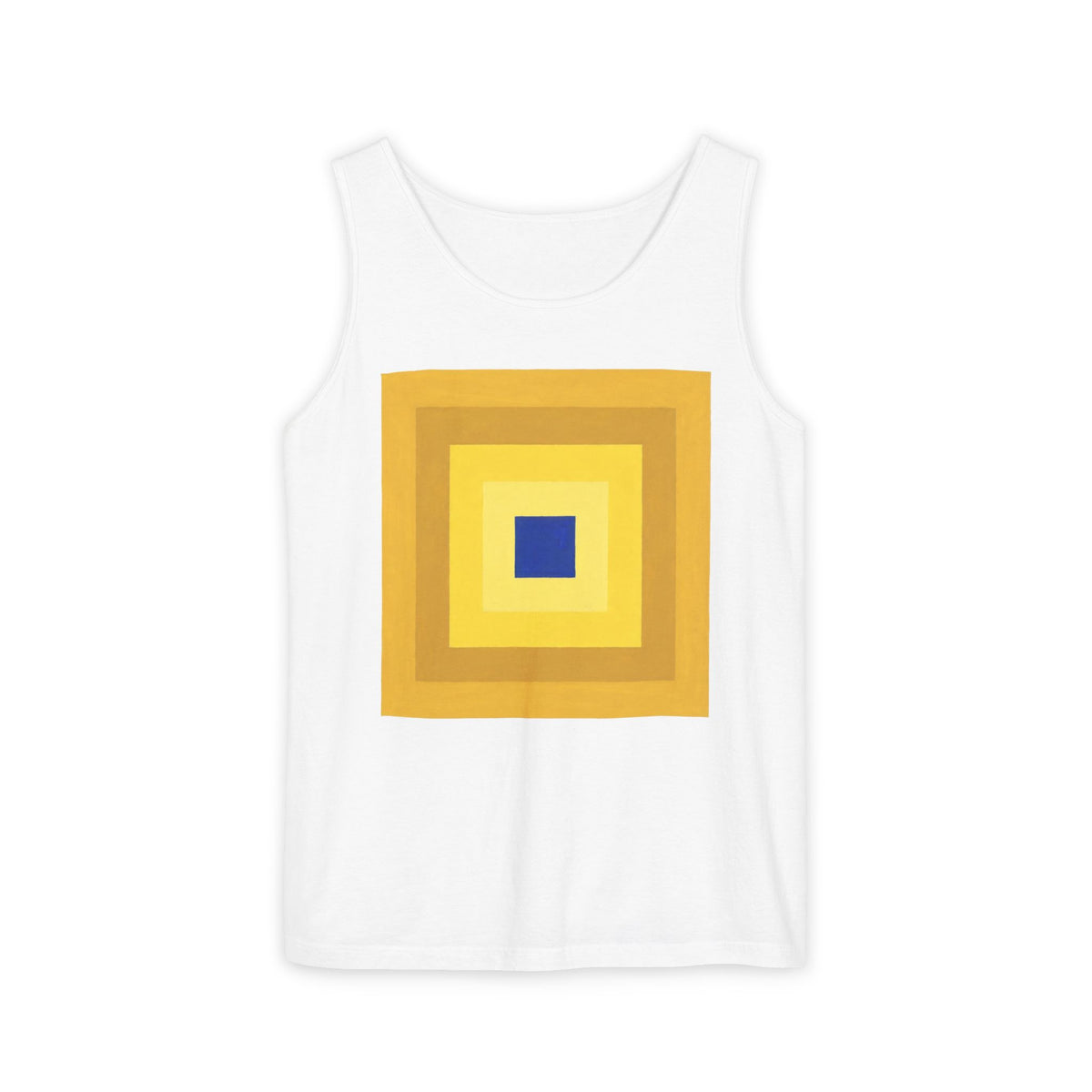 plate 019 tank - White by onlycolor