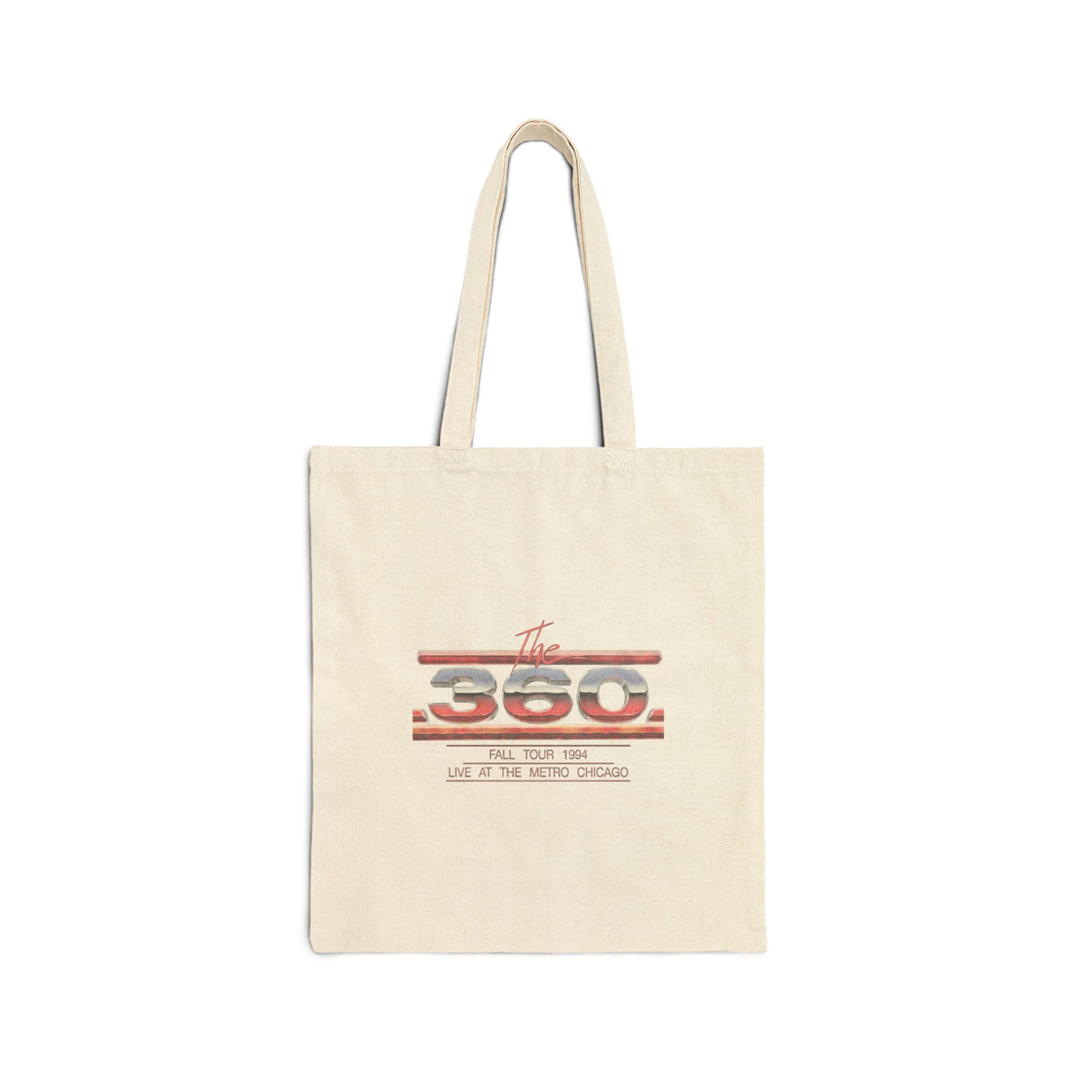 Cotton Canvas Tote Bag by 360