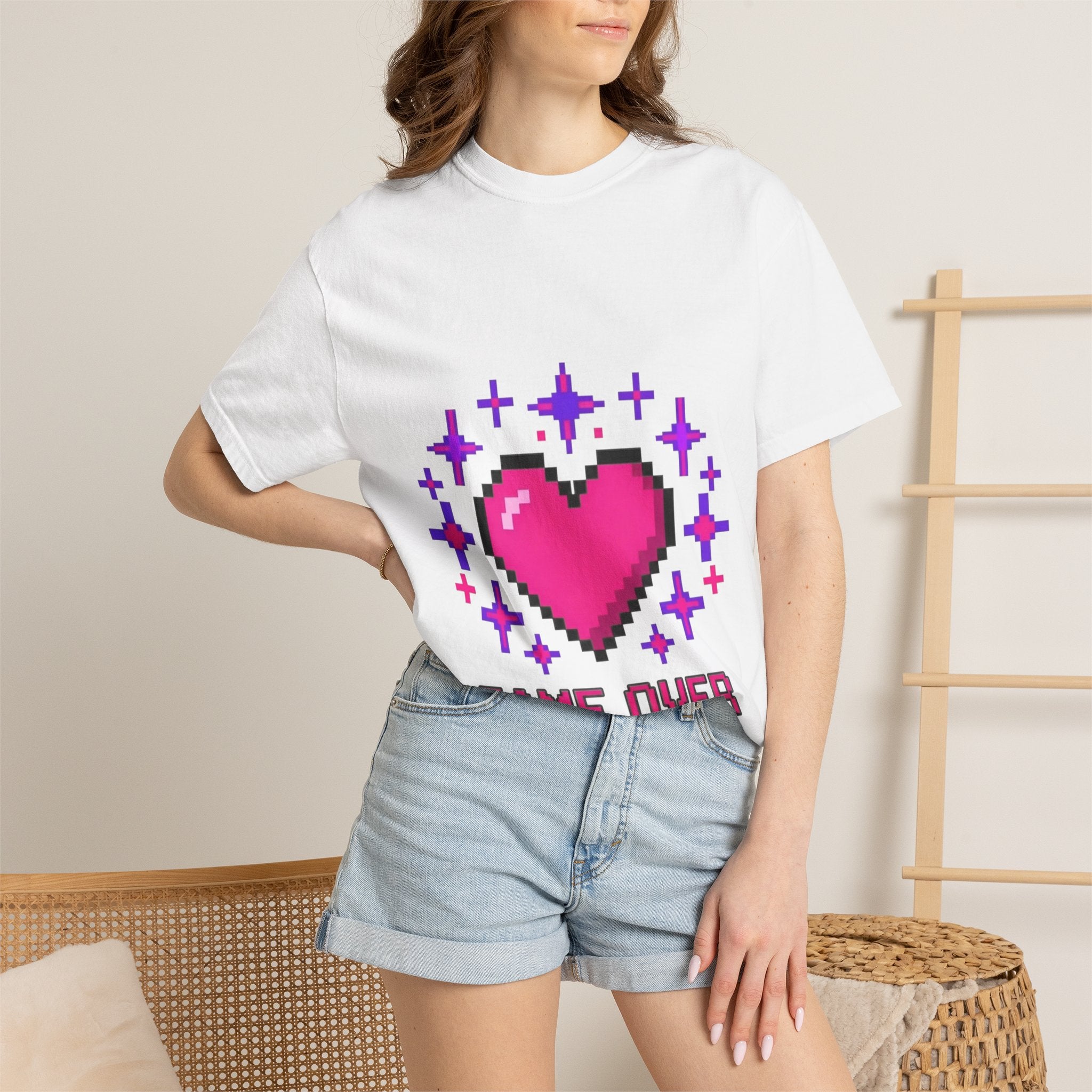 Game Over Heart Tee