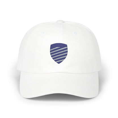 Kansas City Soccer Dad Cap — Embroidered, Navy & Grey