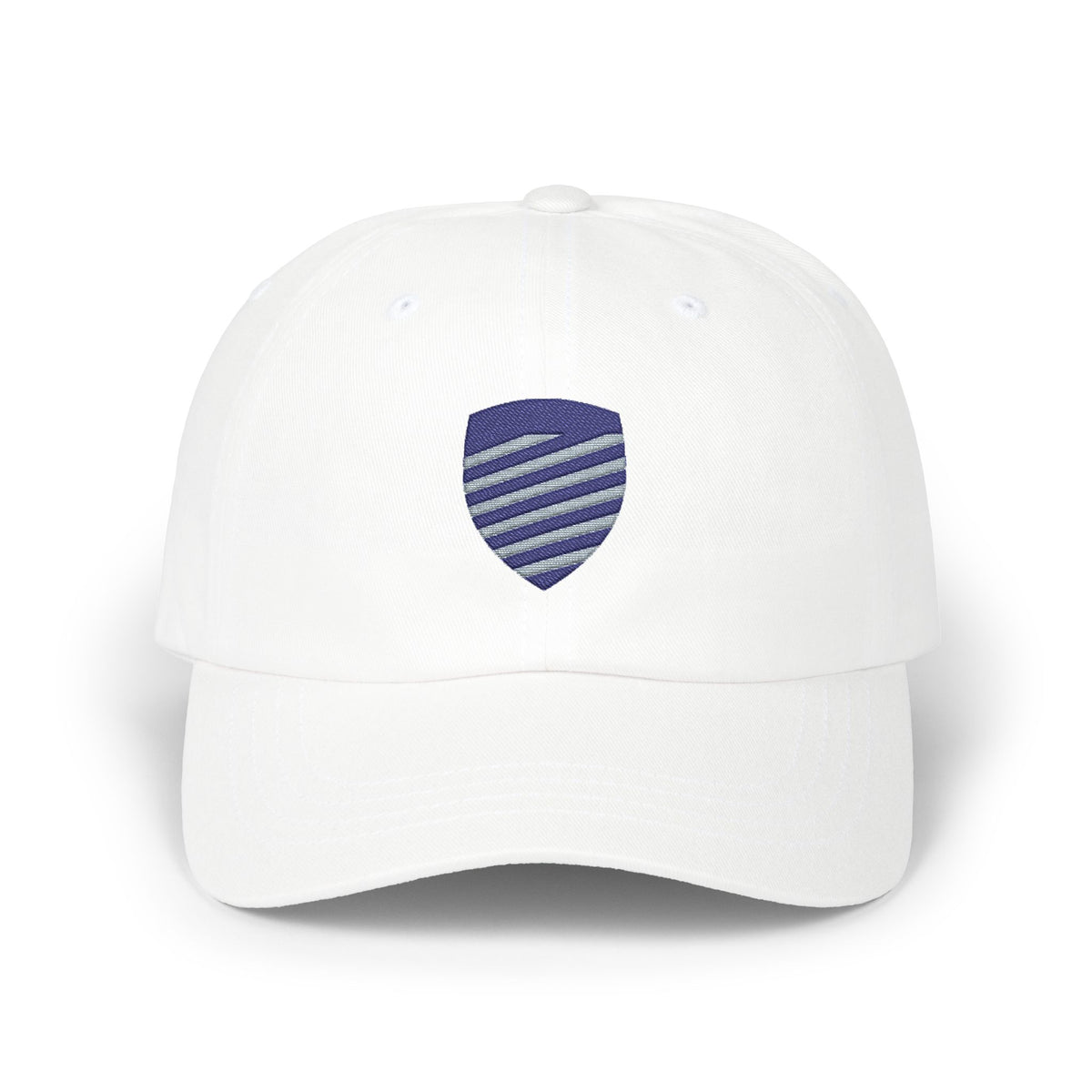 Kansas City Soccer Dad Cap — Embroidered, Navy & Grey