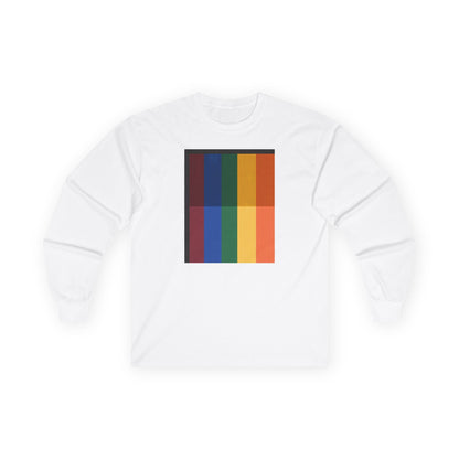 plate 359 long sleeve tee - White