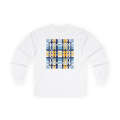 plate 262 long sleeve tee - White