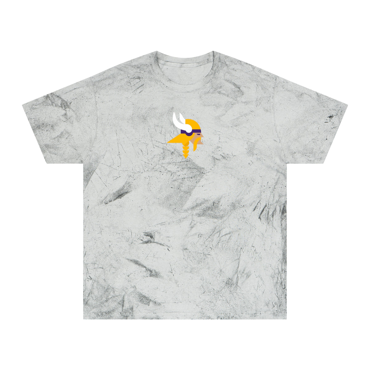 Minnesota Football Tie-Dye Tee — Smoke, Gold, White & Old Gold