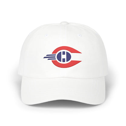 Montreal Hockey Dad Cap — Embroidered, Red & Navy