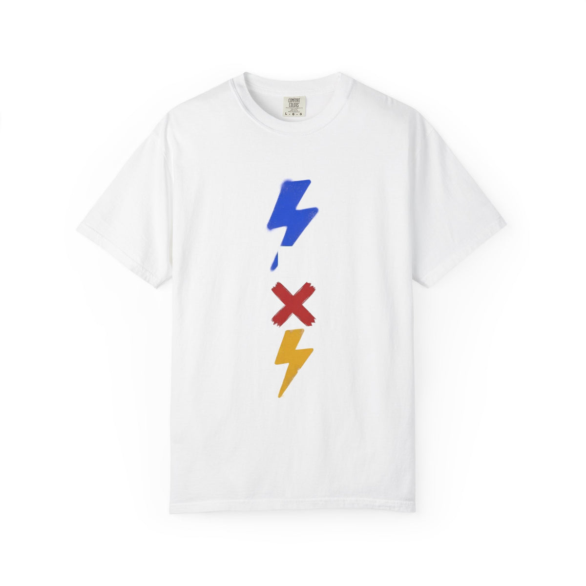 A streetwear tee from the board. Pick the style, generate the print, place it on canvas, set a price, save the draft. Pa by Jimbo merch